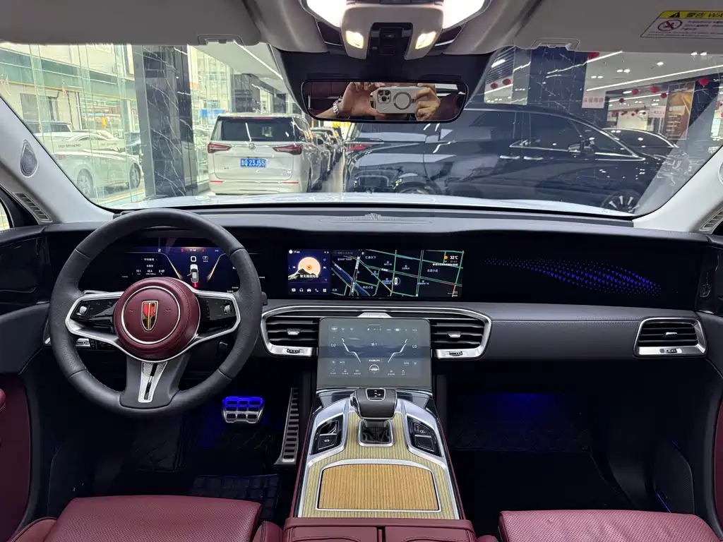 Hongqi E-HS9 2022 690km мест