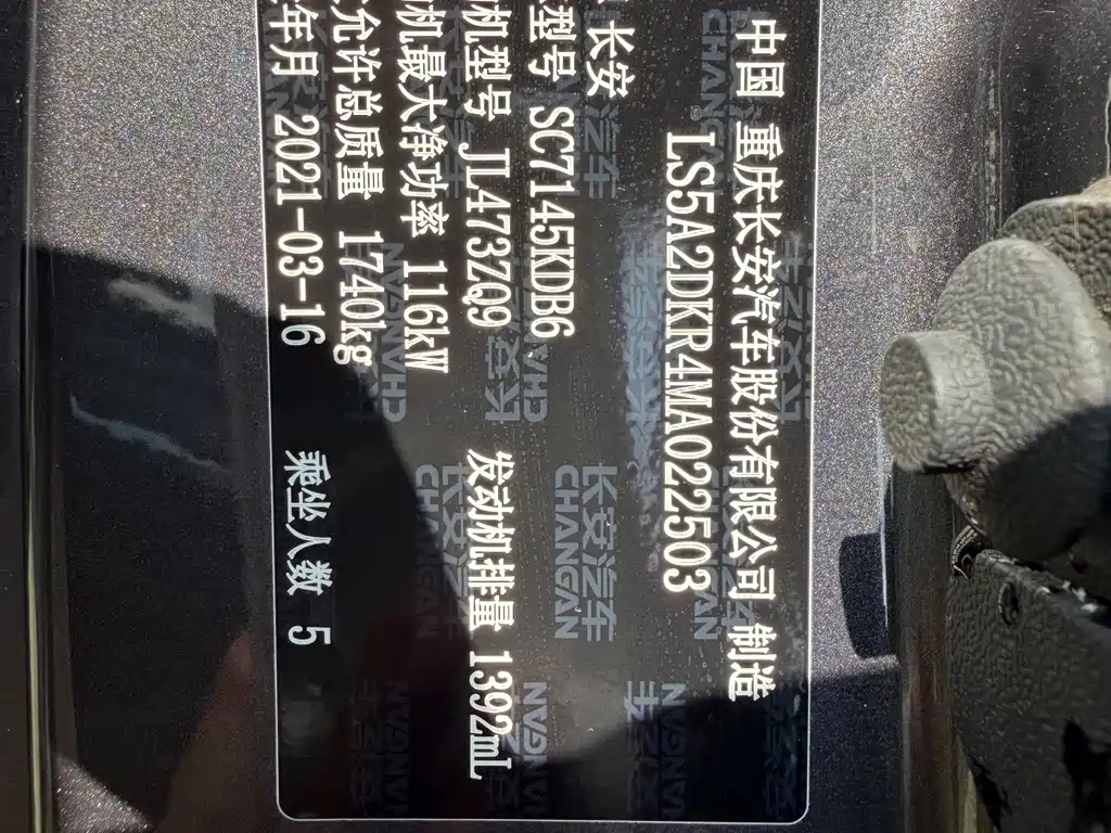 Changan Eado PLUS Blue Whale NE 1.4T GDI DCT Premium Type, фото 26