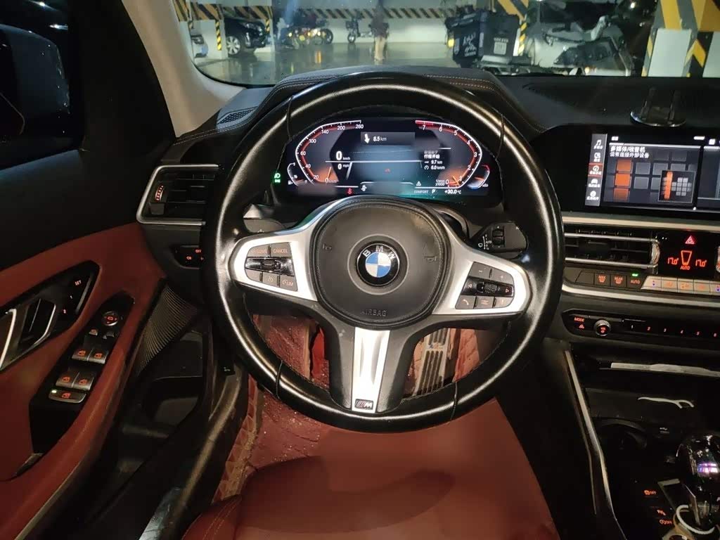 BMW 3 Series 2.0 л 2022 г. Белый, пробег 46900 км