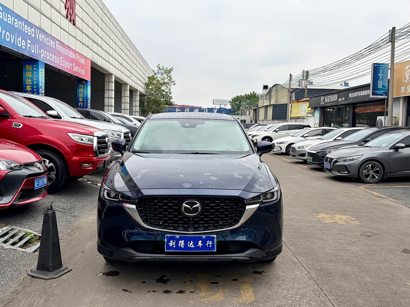 Mazda CX-5 2.0 л 2024 г. Голубой, пробег 15000 км