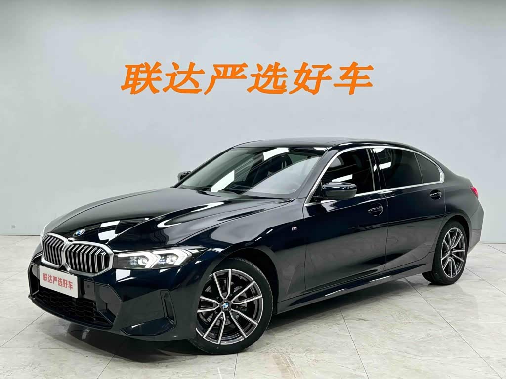 BMW 3 Series 2.0 л 2023 г. Чёрный, пробег 25500 км