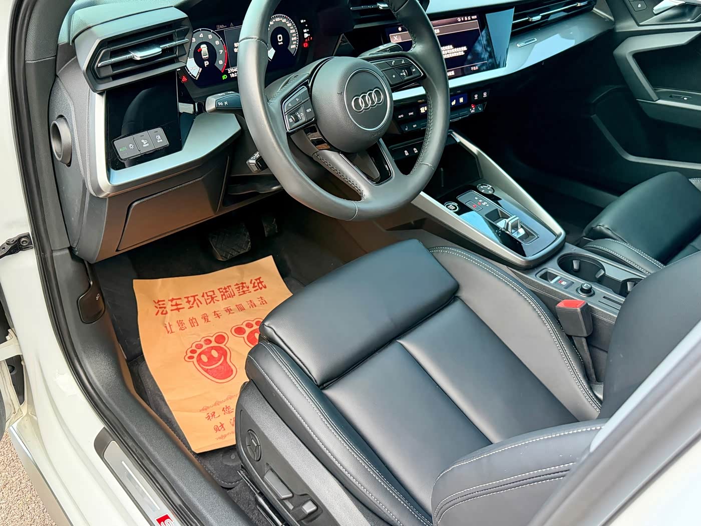 Audi A3 1.4 л 2022 г. Белый, пробег 27000 км