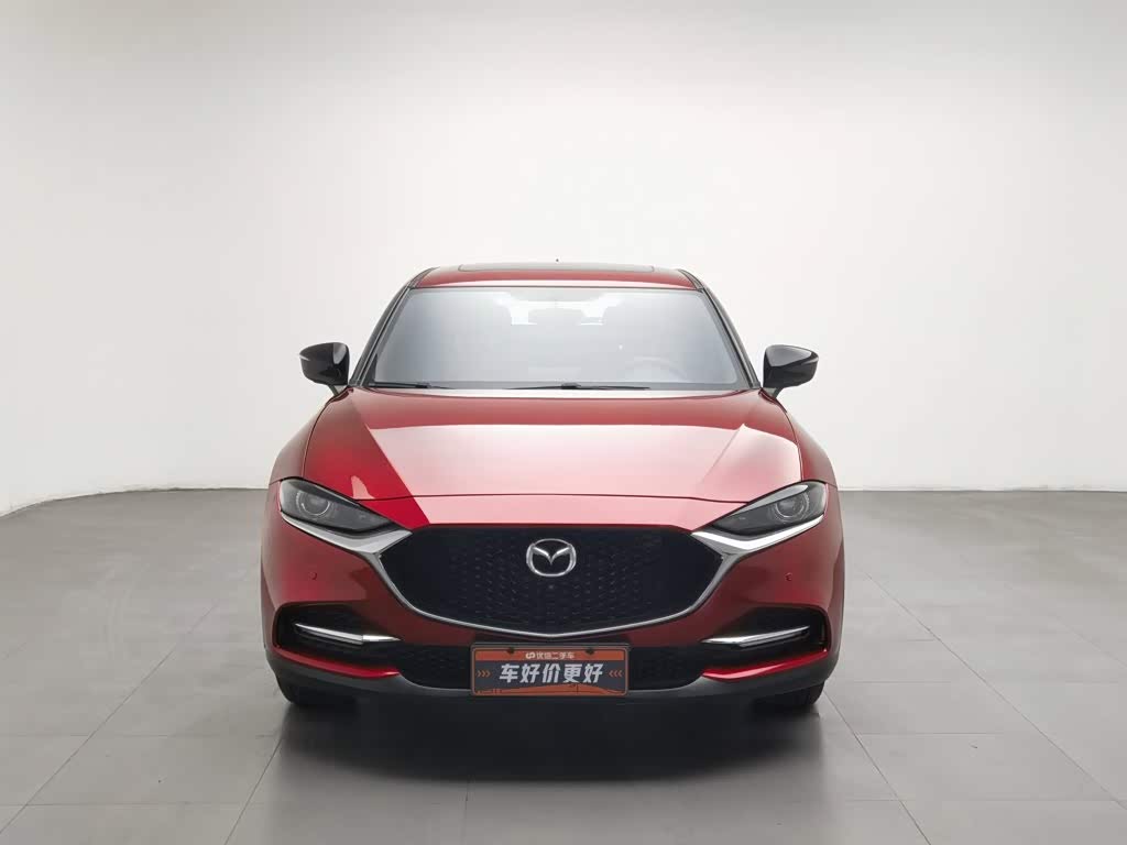 Mazda CX-4 2.0 л 2022 г. красный/фиолетовый, пробег 9300 км