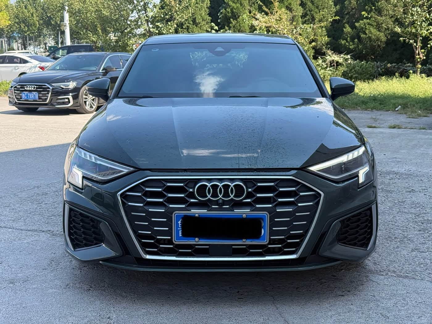 Audi A3 1.4 л 2022 г. Зелёный, пробег 46000 км
