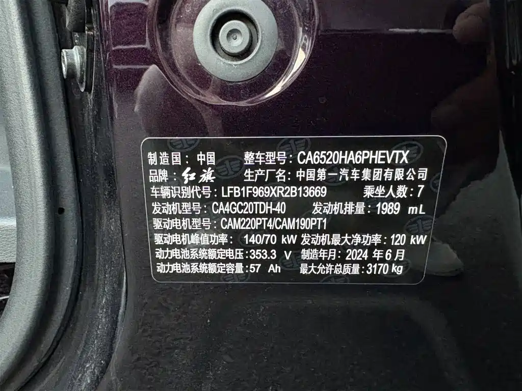 Hongqi Hongqi HQ9 — миниатюра 14
