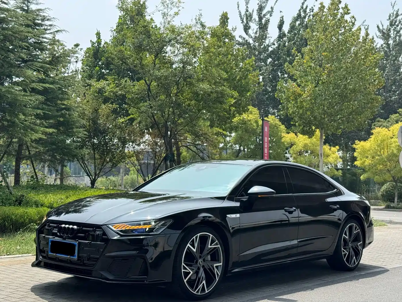 奥迪A7L 2023款 45 TFSI quattro S-line 黑武士版 2023