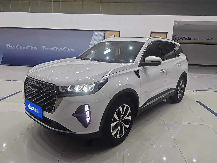 CHERY Tiggo 7 PLUS 1.5 л 2022 г. Белый, пробег 46100 км