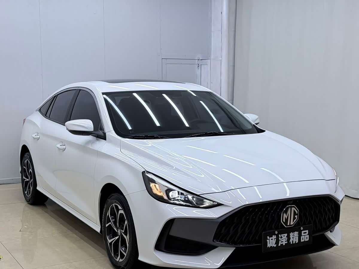 MG MG5 1.5 л 2024 г. Белый, пробег 10000 км