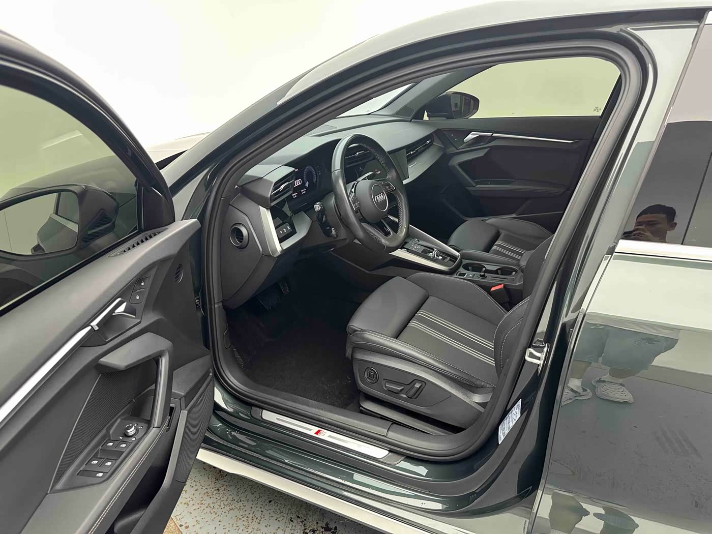 Audi A3 1.4 л 2023 г. Зелёный, пробег 20000 км