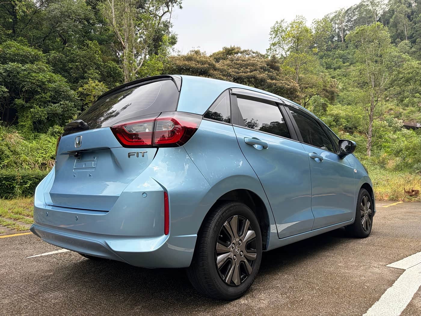 Honda Fit 1.5 л 2023 г. Голубой, пробег 50000 км