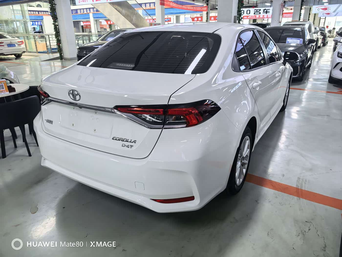 Toyota Corolla 1.2 л 2022 г. Белый, пробег 29000 км
