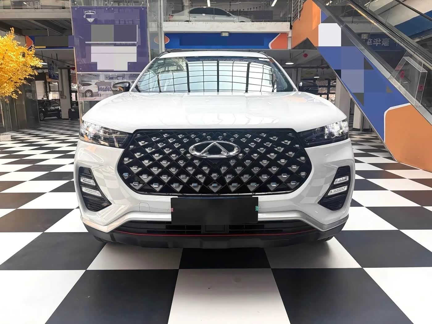 CHERY Tiggo 7 1.5 л 2022 г. Белый, пробег 34000 км