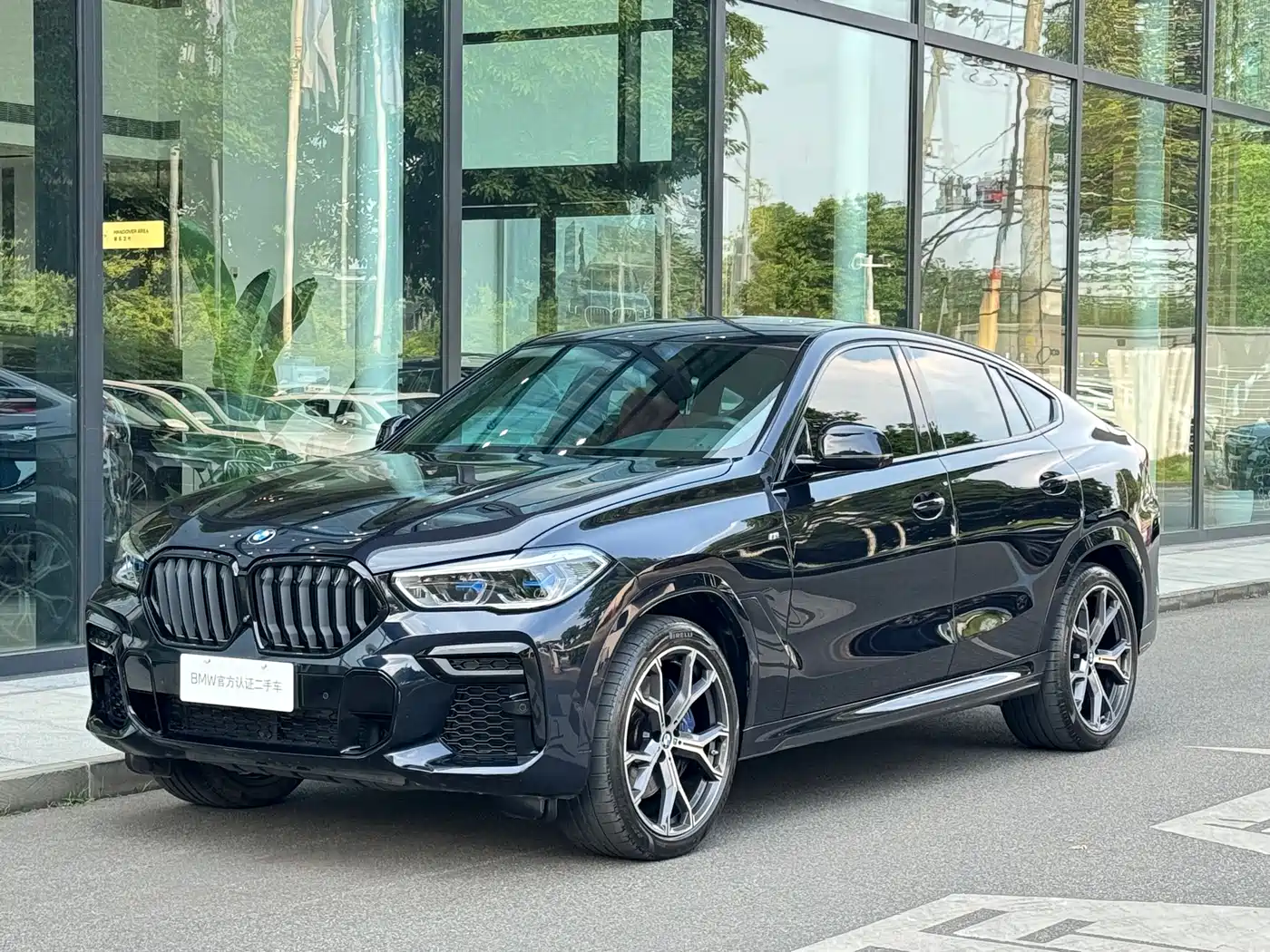 BMW X6 2024 Черный из Китая