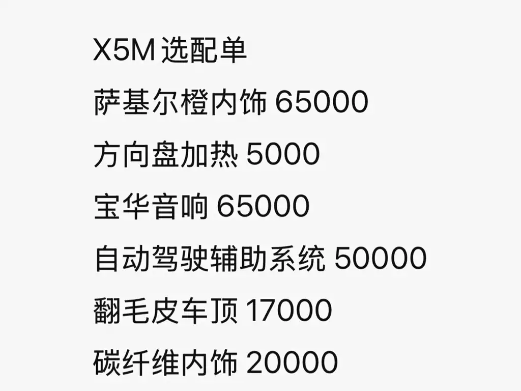BMW X5 M 2022 X5 M