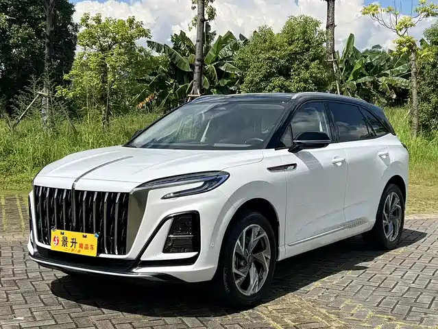 RED FLAG HONGQI HS3 2023