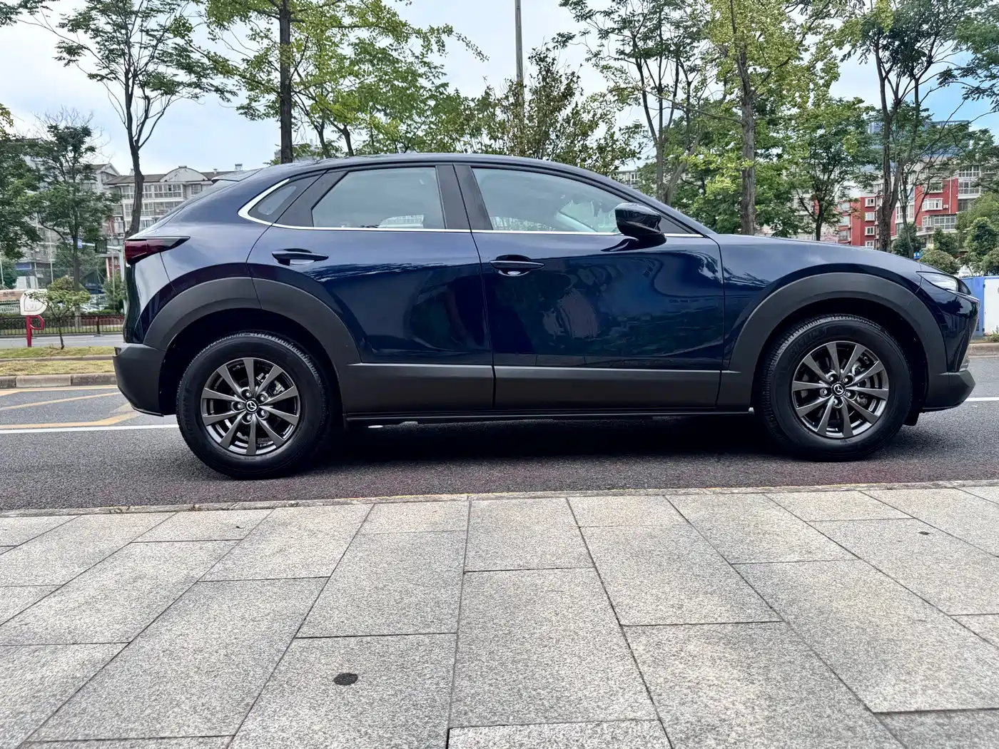 Mazda CX-30 2022 Синий из Китая, фото 6