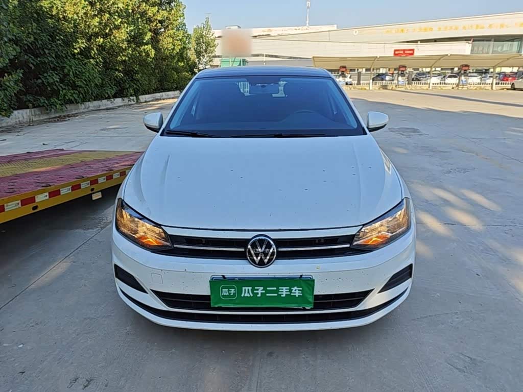 Volkswagen Polo 1.5 л 2024 г. Белый, пробег 30700 км