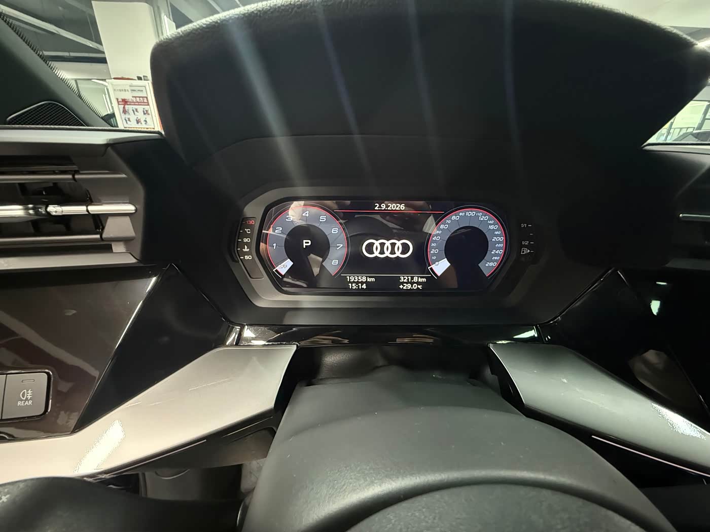Audi A3 1.4 л 2024 г. Зелёный, пробег 19000 км