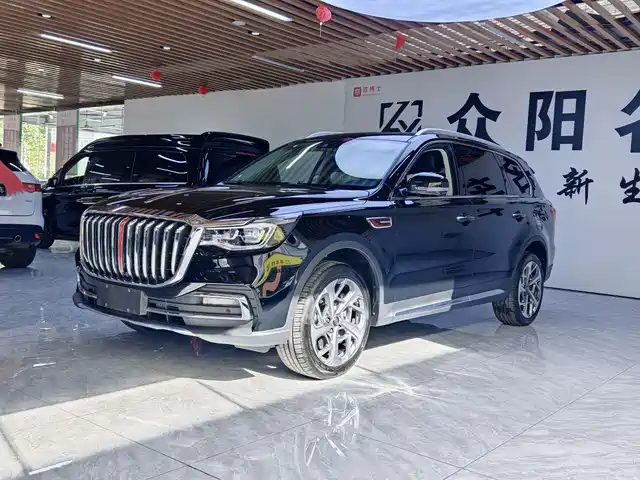 RED FLAG HONGQI HS7 2023