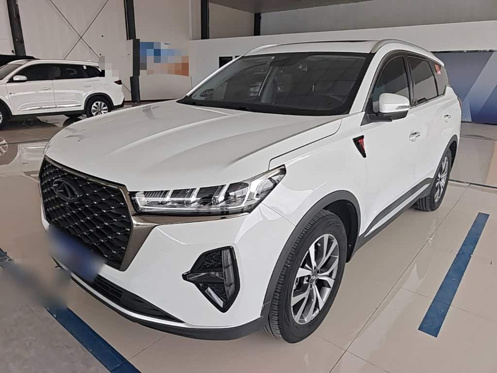 CHERY Tiggo 7 PLUS 1.5 л 2022 г. Белый, пробег 46000 км