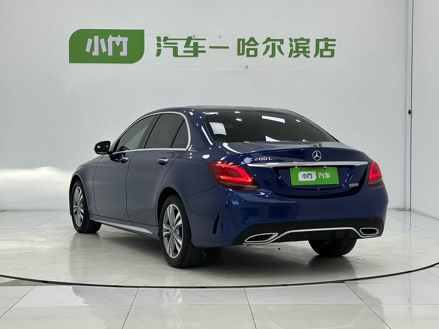 Mercedes-Benz C-Class 1.5 л 2021 г. Голубой, пробег 17200 км