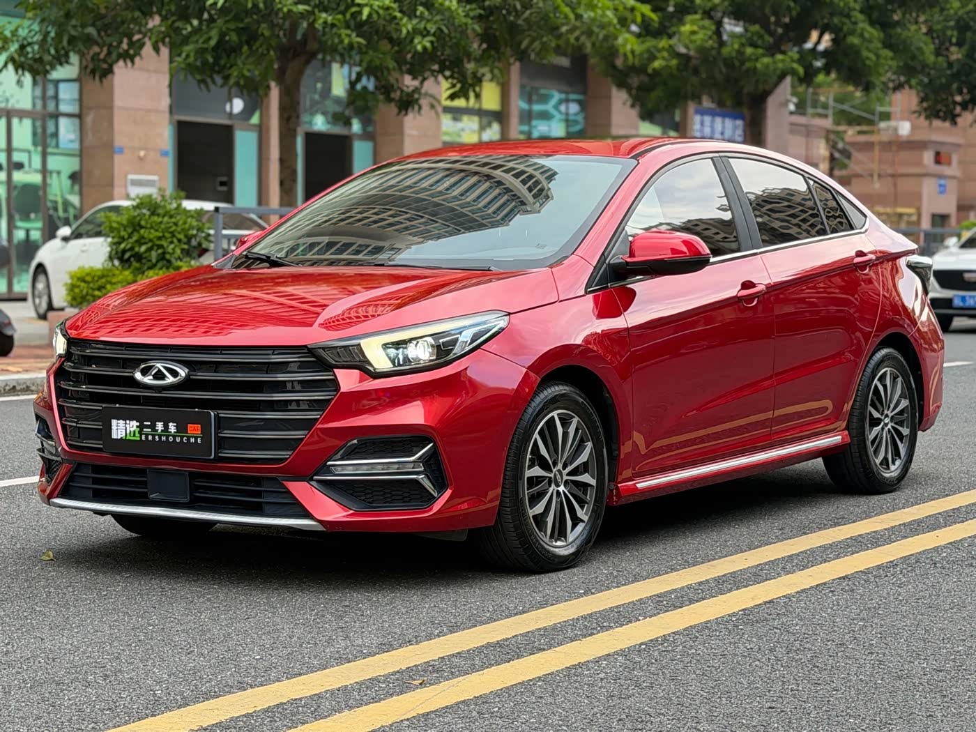 CHERY Arrizo 5 PLUS 1.5 л 2021 г. красный/фиолетовый, пробег 19000 км