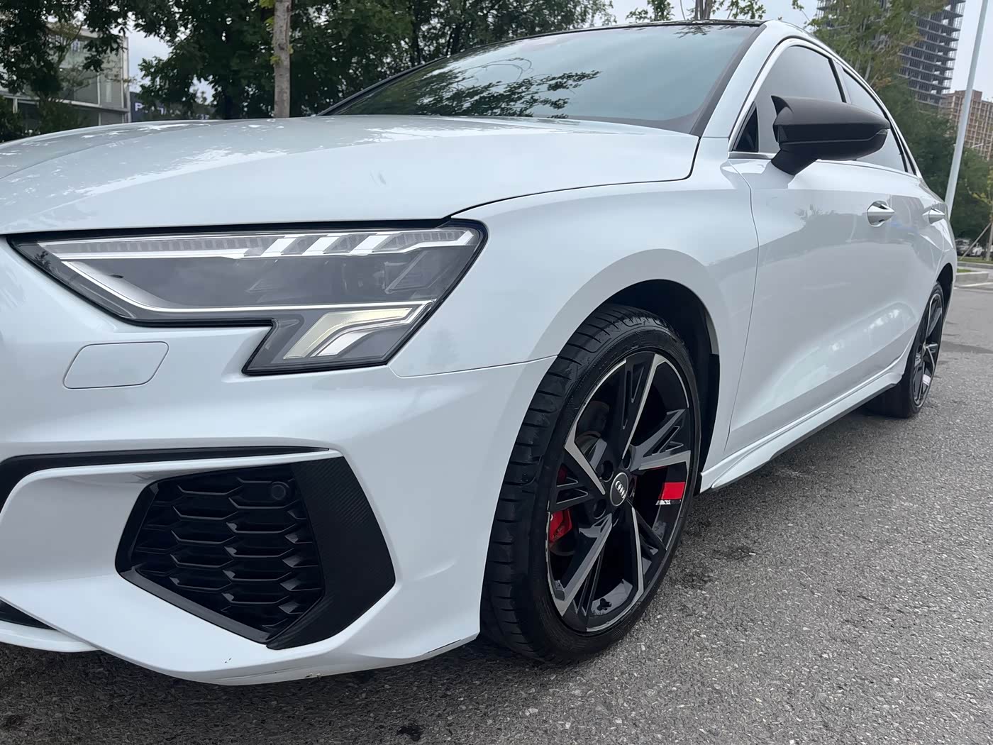 Audi A3 1.4 л 2022 г. Белый, пробег 45000 км
