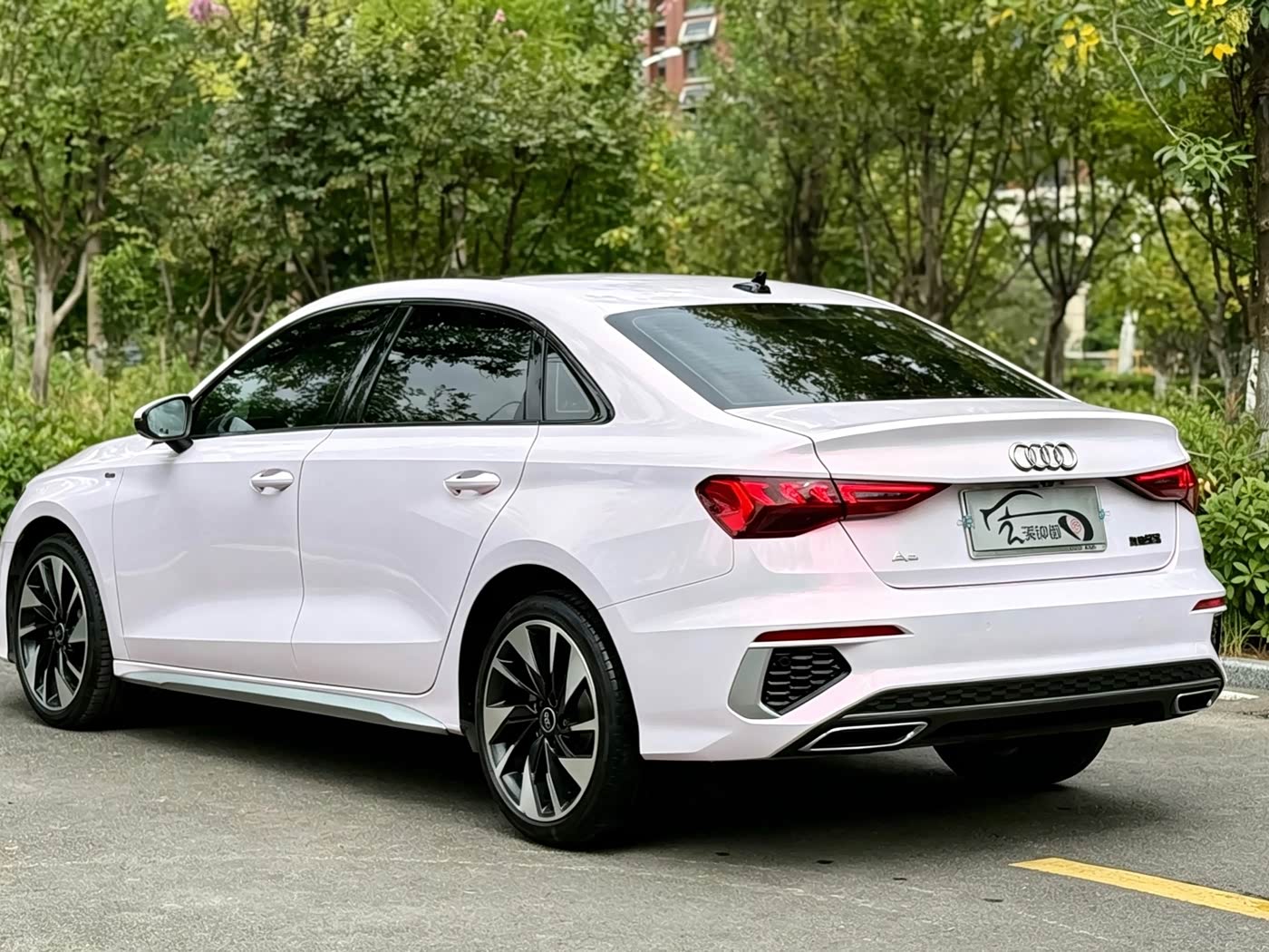Audi A3 1.4 л 2023 г. Белый, пробег 49000 км