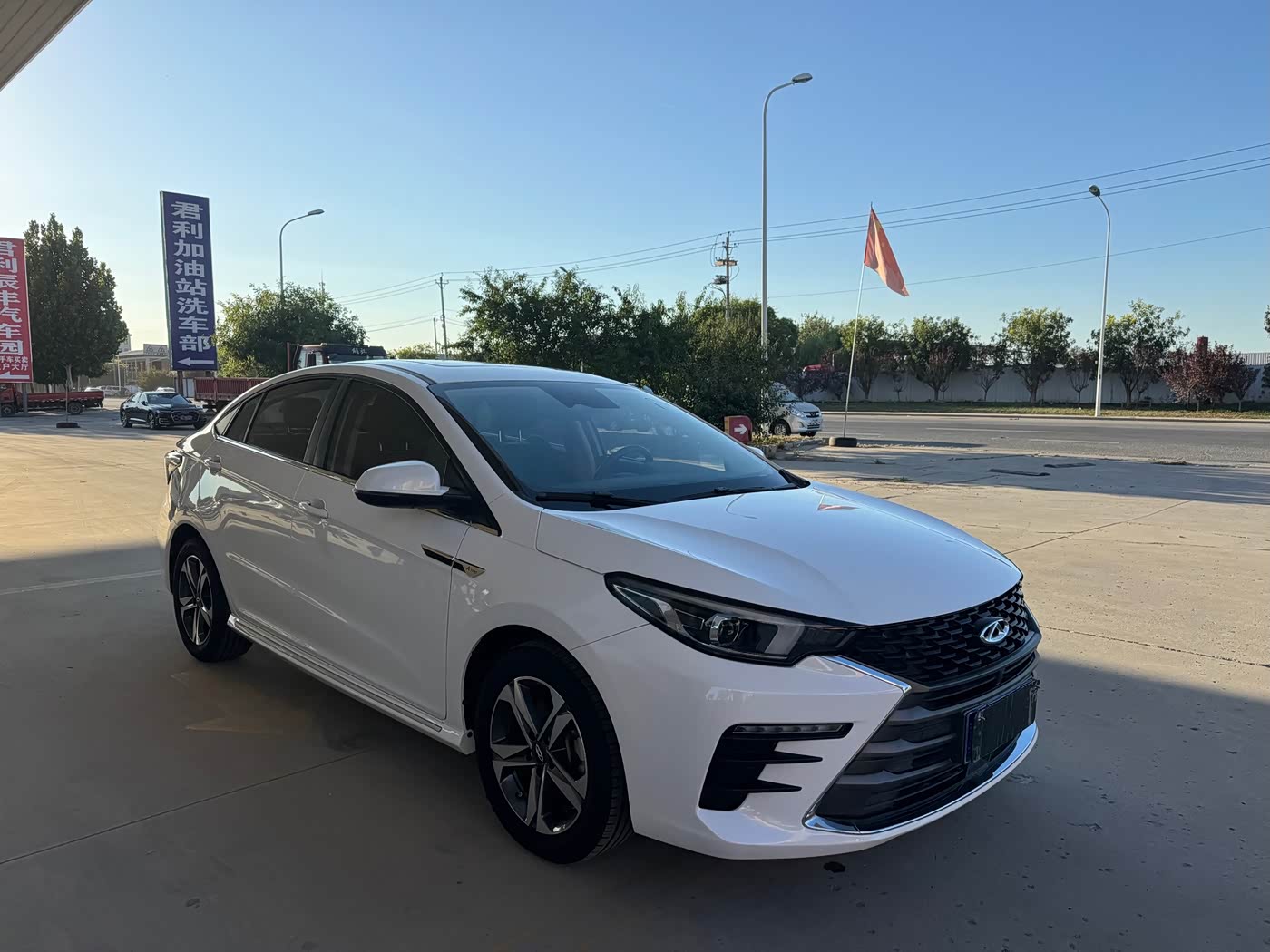CHERY Arrizo 5 PLUS 1.5 л 2021 г. Белый, пробег 35000 км