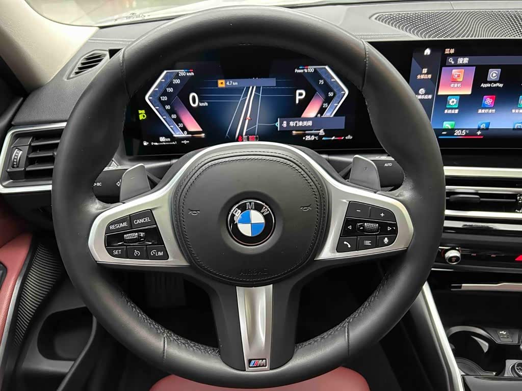 BMW 3 Series 2.0 л 2023 г. Белый, пробег 35000 км