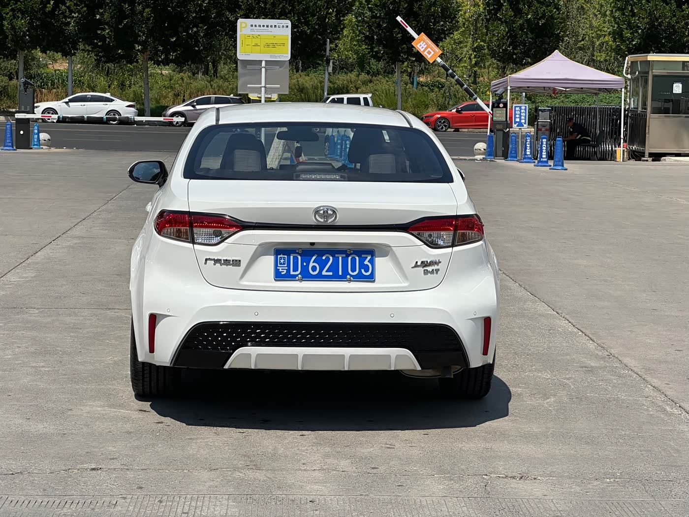 Toyota Levin 1.2 л 2023 г. Белый, пробег 3000 км