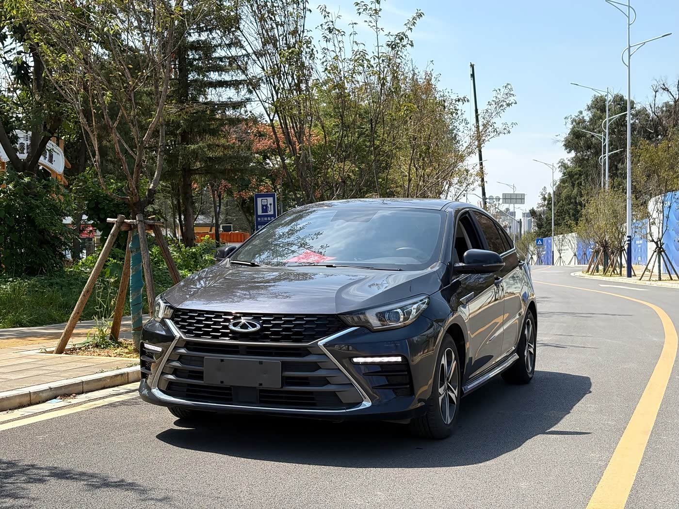 CHERY Arrizo 5 PLUS 1.5 л 2021 г. Серебристо-серый, пробег 32000 км