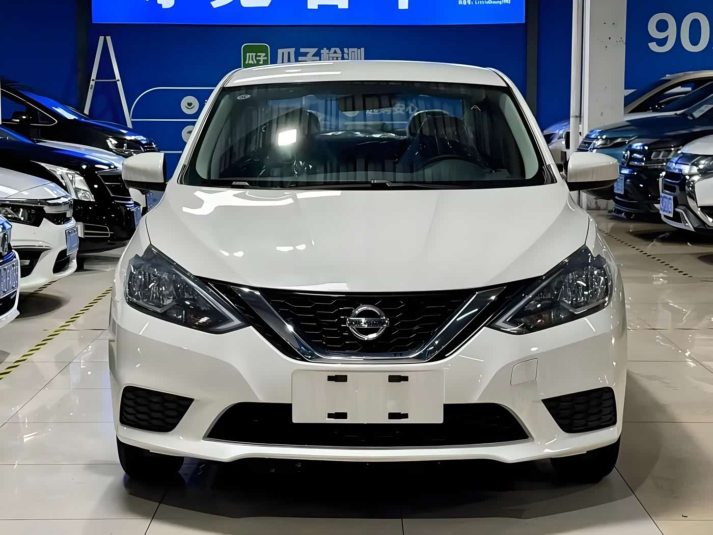 Nissan Sylphy 1.6 л 2026 г. Белый, пробег 6000 км