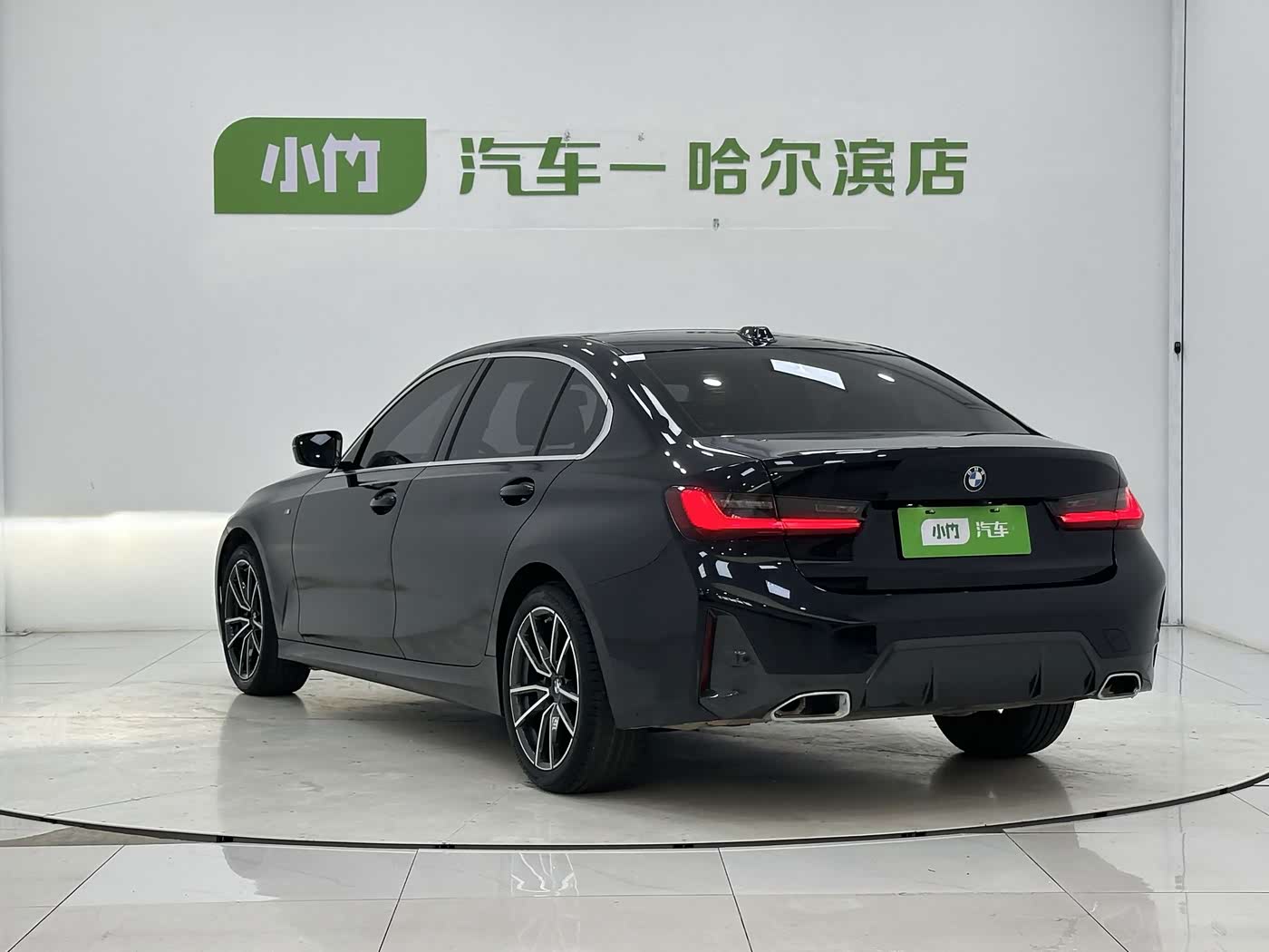 BMW 3 Series 2.0 л 2023 г. Чёрный, пробег 26900 км