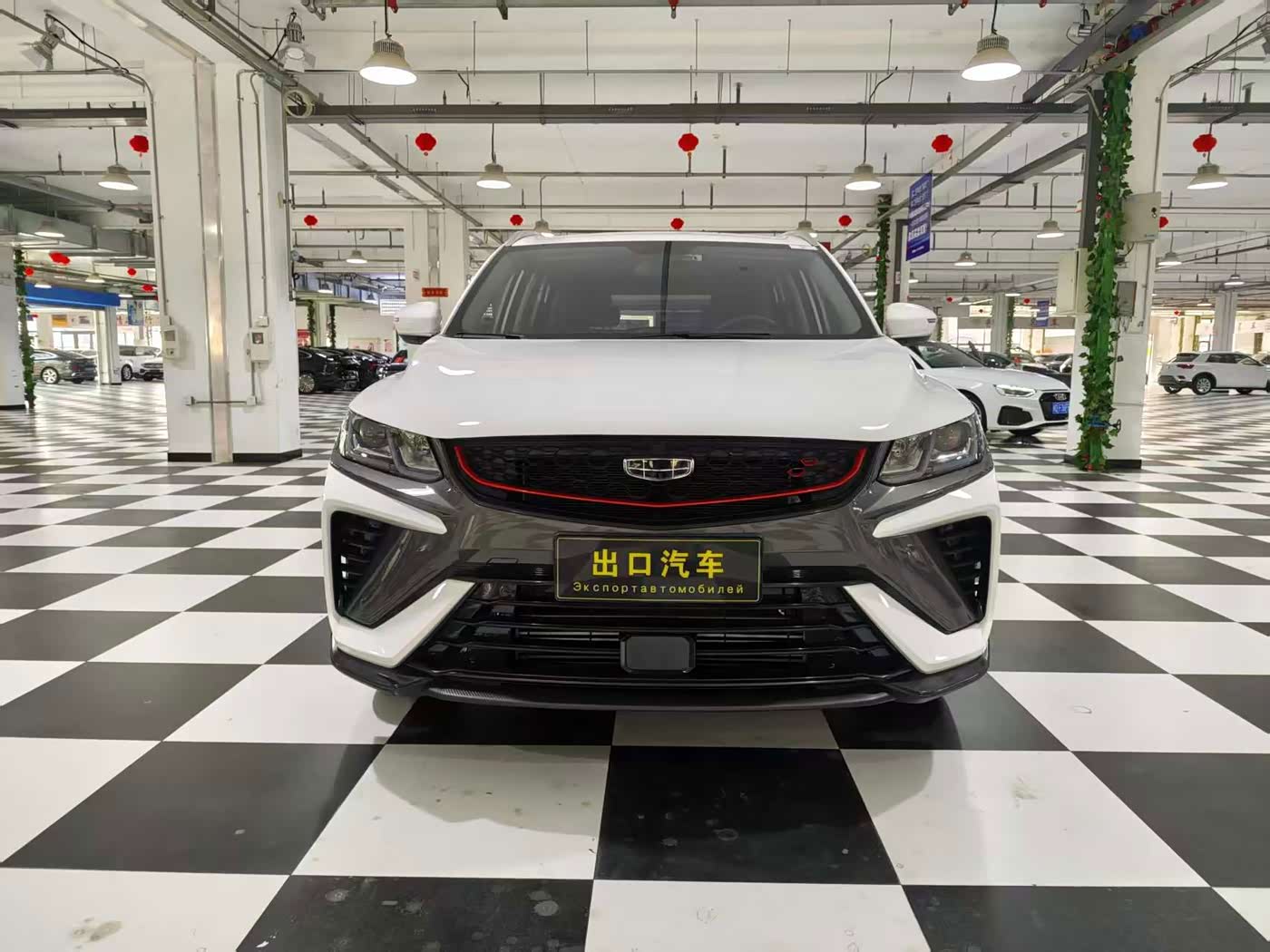 Geely Binyue 1.4 л 2022 г. Белый, пробег 9200 км