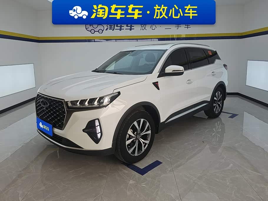 CHERY Tiggo 7 PLUS 1.5 л 2022 г. Белый, пробег 46100 км