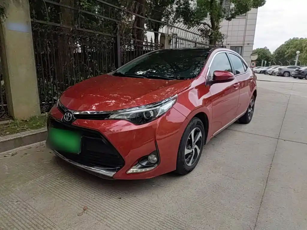 Toyota Levin 2017 Facelift 185T CVT Elite Edition China V