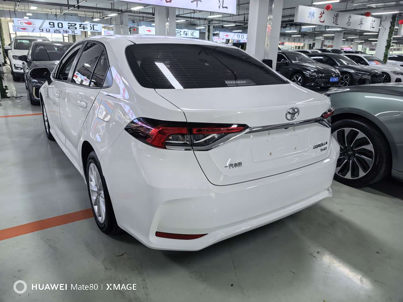 Toyota Corolla 1.2 л 2022 г. Белый, пробег 29000 км