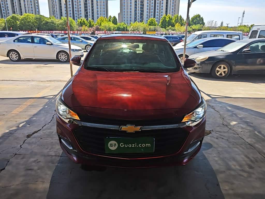 Chevrolet Monza 1.5 л 2022 г. красный/фиолетовый, пробег 49200 км