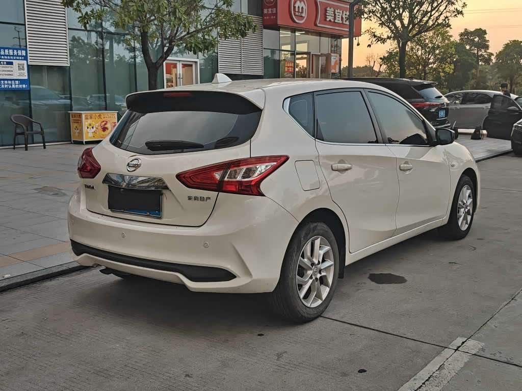 Nissan Tiida 1.6 л 2024 г. Белый, пробег 14100 км