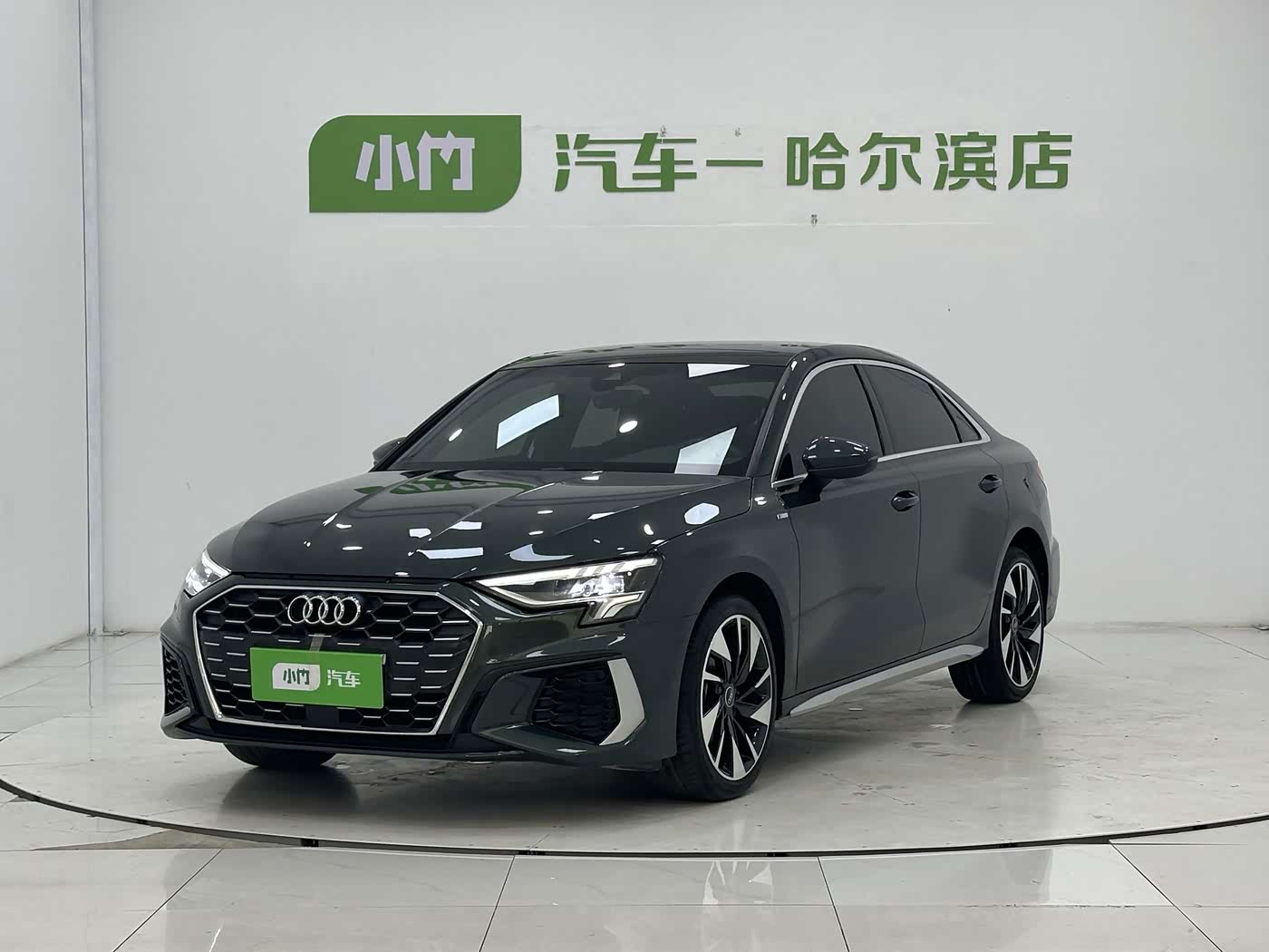 Audi A3 1.4 л 2022 г. Зелёный, пробег 22000 км