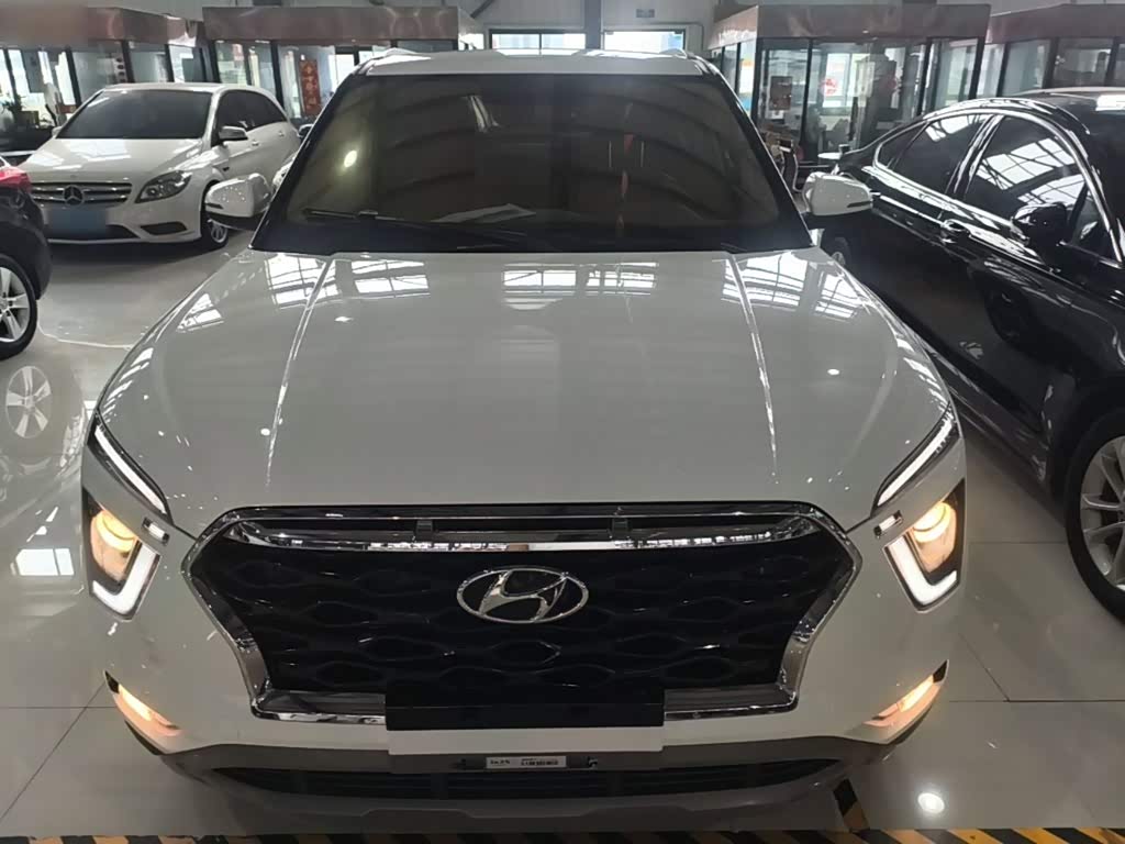 Hyundai Beijing Hyundai ix25 1.5 л 2021 г. Белый, пробег 42100 км