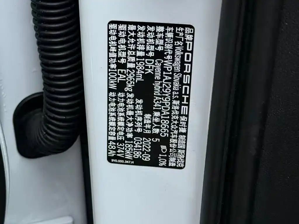 PORSCHE CAYENNE NEW ENERGY