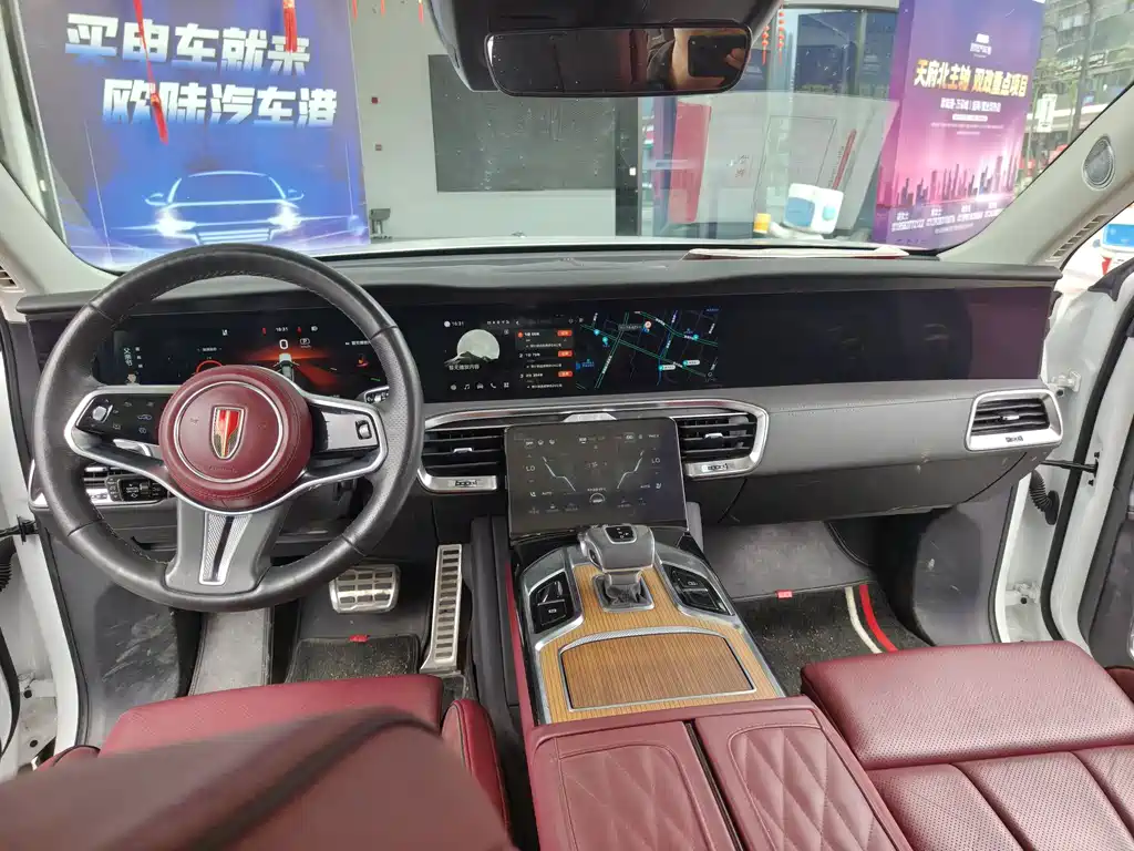 Hongqi E-HS9 2021 460km мест