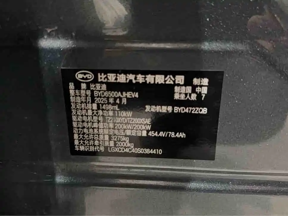 BYD Tang L - фото 16