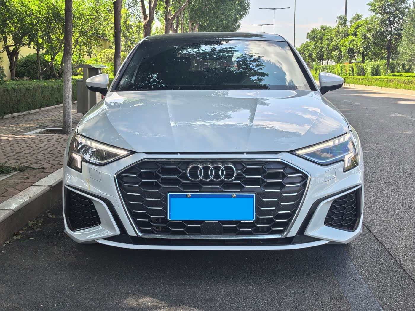 Audi A3 1.4 л 2022 г. Белый, пробег 29000 км