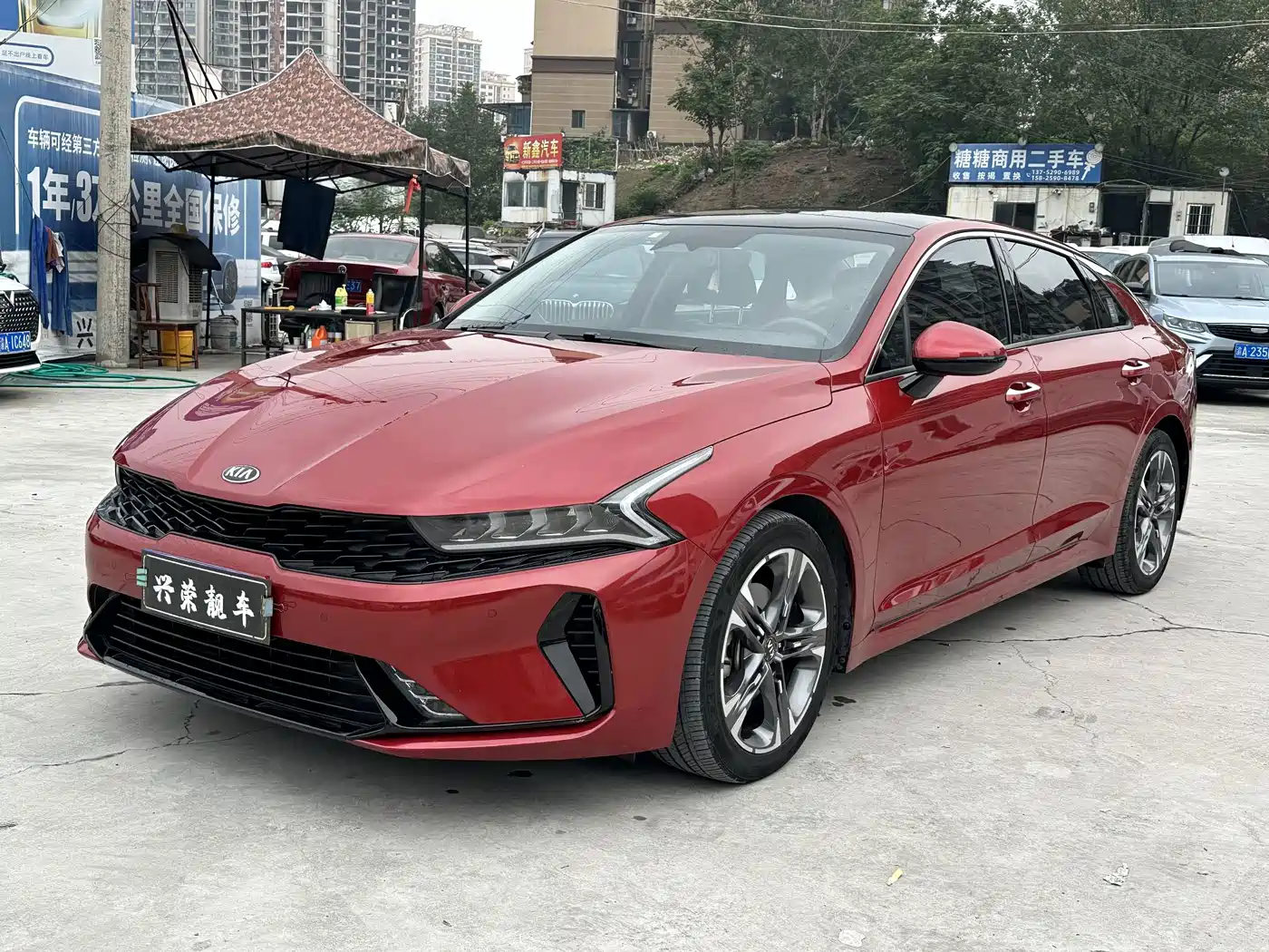 起亚K5 2020款 270T CVVD 豪华科技版 2021