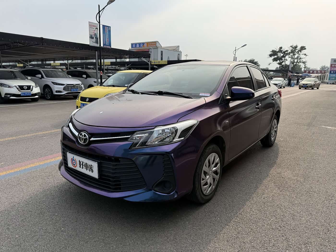 Toyota Vios 1.5 л 2021 г. Белый, пробег 31000 км