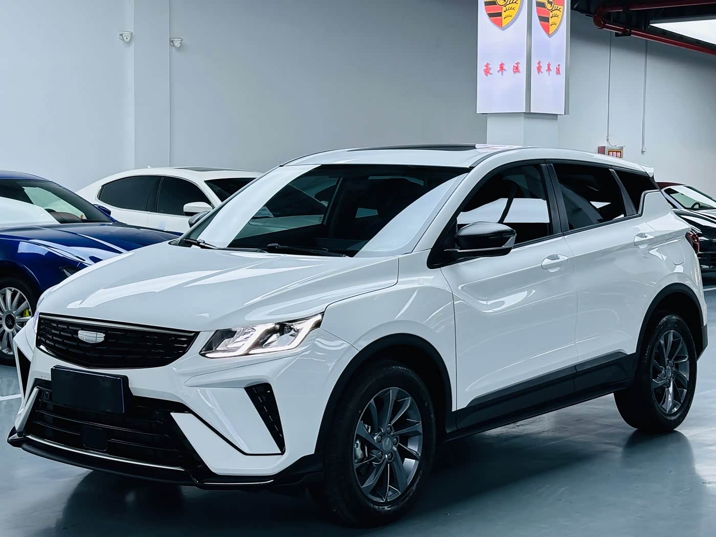 Geely Binyue 1.5 л 2025 г. Белый, пробег 800 км