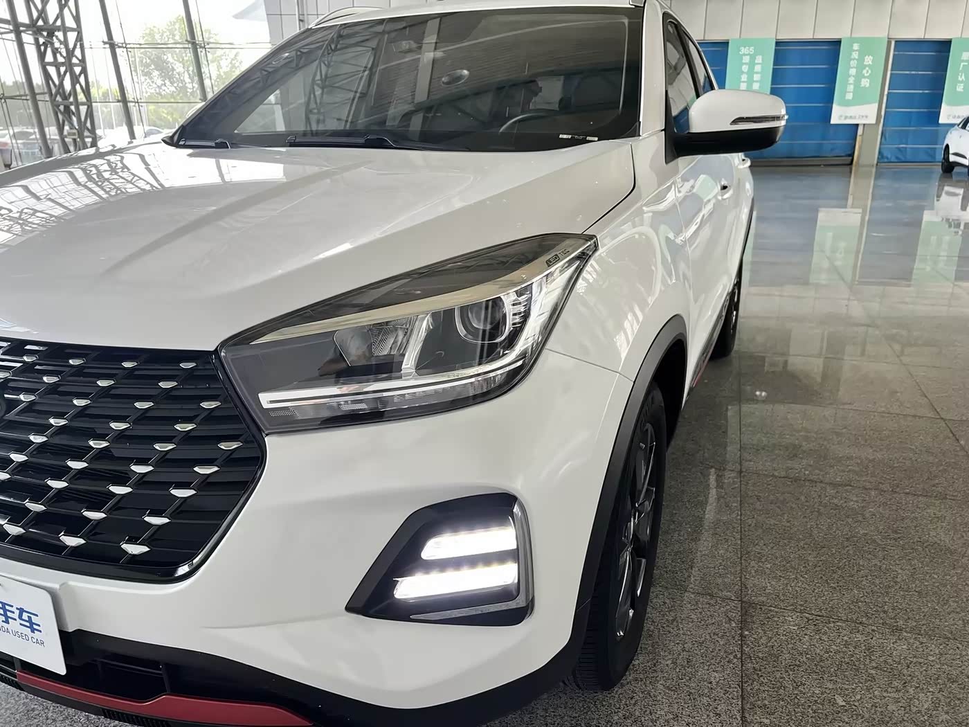 CHERY Tiggo 5x 1.5 л 2022 г. Белый, пробег 46500 км